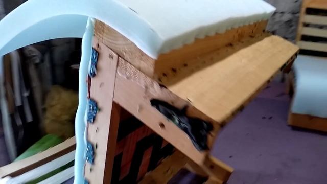 ПЕРЕТЯЖКА КРЕСЛА - ВСЕ В ДЕТАЛЯХ!!!
