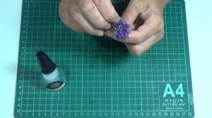 ВАСИЛЕК ИЗ ХОЛОДНОГО ФАРФОРА  (CORNFLOWER)