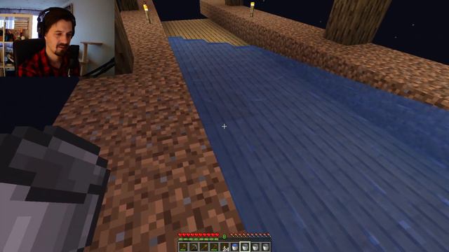 АСМР Майнкрафт на одном блоке #7. Пытаемся перенести траву на другой остров | ASMR Minecraft gaming смотреть онлайн