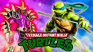 Черепашка Ниндзя Леонардо против СУПЕРЗЛОДЕЕВ Шредера, черепашки ниндзя мутанты!