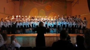 Младший хор.   
Музыка Ю.Чичкова, слова К.Ибряева «Детство»