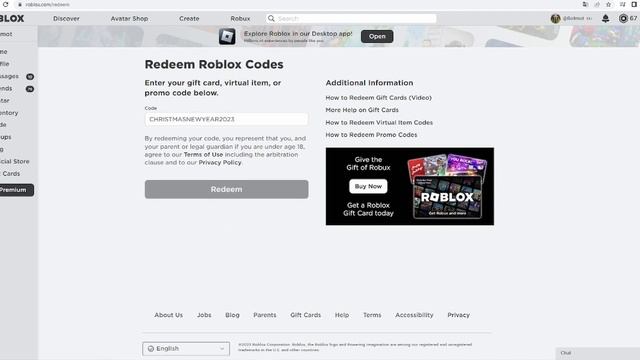 Промокоды роблокс на робуксы? Промокоды на вещи роблокс смотреть онлайн