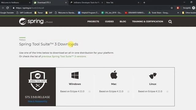 1.1: Choosing your suitable IDE for spring development смотреть онлайн