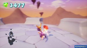 Spyro 2 Ripto's Rage - Long Distance Trophy and 2 Hidden Orbs in Autumn Plains