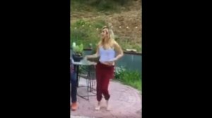 Ana De Armas dancing for Jabba