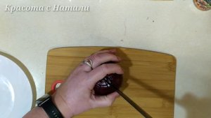ЭКСПЕРИМЕНТ. ХРИЗАНТЕМА из красного лука.