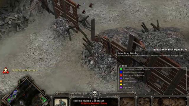 let's play Dawn of war Dark Crusade Ig stronghold part 3 смотреть онлайн