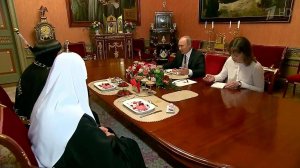 Владимир Путин встретился с патриархом Коптской церкви Тавадросом II