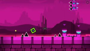 Проходим первый уровень Geometry dash Sub Zero