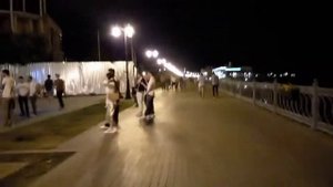 Прогулка по ночной Астрахани