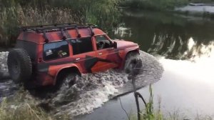 Nissan Safari TD42 реку в брод
