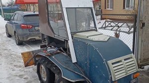 Изготовления кабины для гусиничного минитрактора.