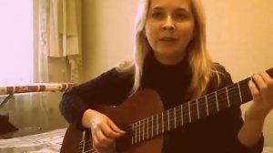 девушка на гитаре Сережка ольховая