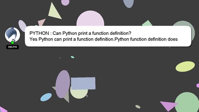 PYTHON : Can Python print a function definition?
