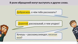 Русский язык, 4 класс, Обращение, урок 117
