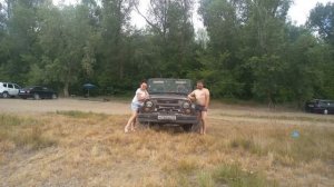 Уаз без крыши!