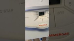 Газовый котел Immergas EOLO STAR 24 3E ошибки 02 и11