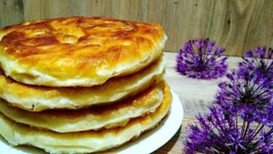 Слоеный пироги на сковородке