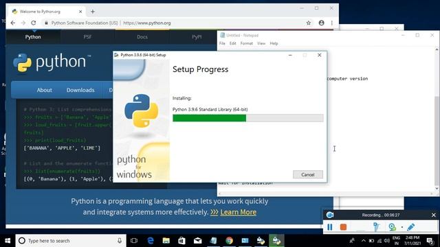 How to install python on windows 10