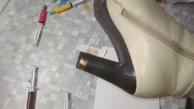 Покраска обуви