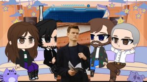 ∽Реакция персонажей монстр на Илью (немного на Линча) [Стекло]