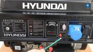 Генератор HYUNDAI HHY 9000 FE обзор от Светланы