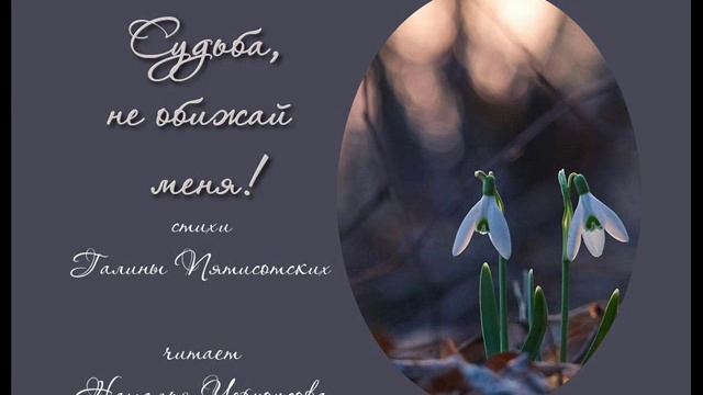 Судьба, не обижай меня стихи Галины Пятисотских, читает Н смотреть онлайн
