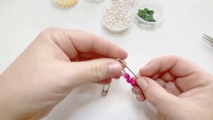 Серьги из булавок. Серьги трансформеры. Поделки. Украшения