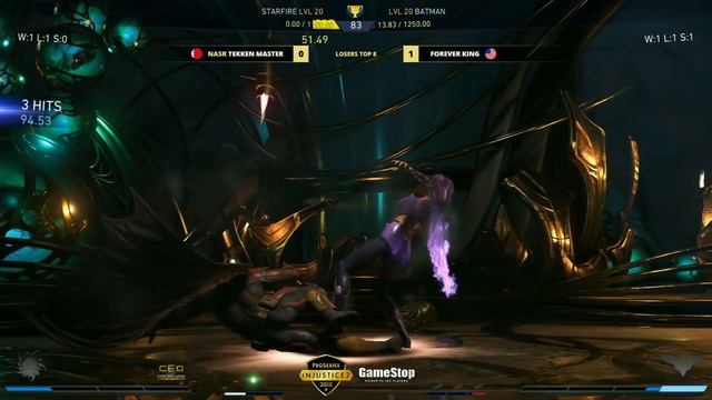 2018 CEO Top 8 - NASR Tekken Master vs Forever King - Injustice Pro Series смотреть онлайн