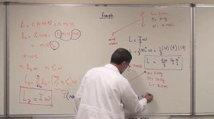 Angular Momentum for a Rigid Body, Conservation of Angular Momentum  Example