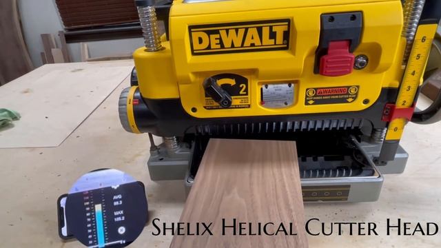 Shelix Helical Cutter Review for DeWALT (735) Planer