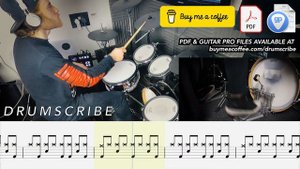 If Darkness Had a Son (DRUMS ONLY) - METALLICA | DRUM SCORE Sheet Music Play-Along | DRUMSCRIBE
