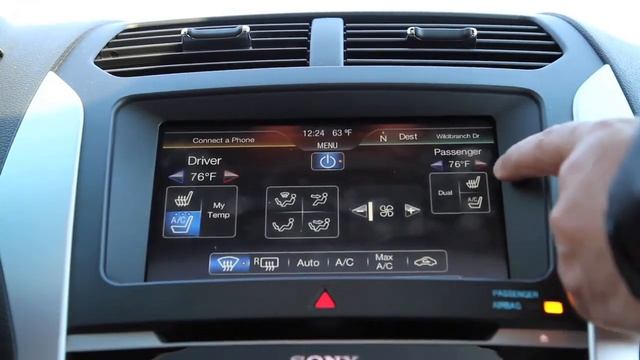 Ford Explorer підігрів та охолодження передніх сидінь смотреть онлайн