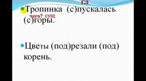 Правописание предлогов с именами существительными