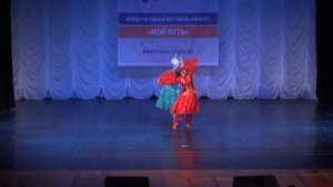 118 Дуэт Маржан Султанова и Алина Ксюпова Казах нар анс танца Айгуль, казахский танец Дыхание степи