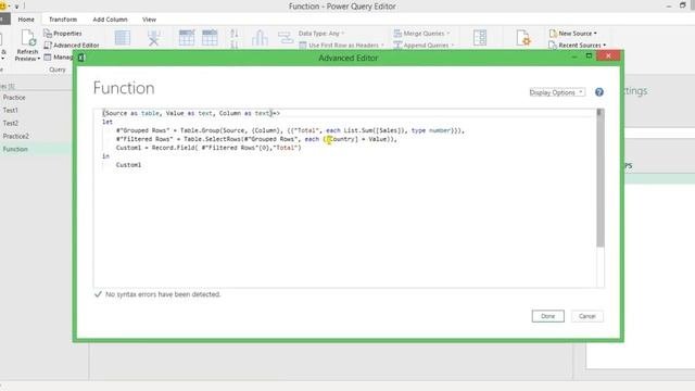 Power Query - Доля Внутри Группы (Custom Function, Group By, Record. Field, Table.Column)