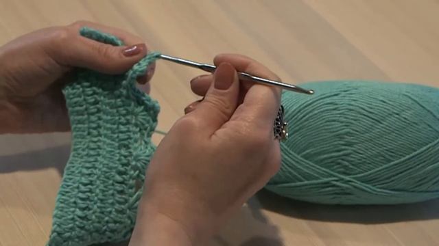 Обвязка крючком РАКУШКИ С ПИКО.