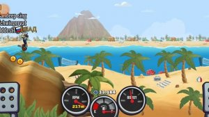 Hill Climb Racing 2 Пляжный Кубок. Моноцикл