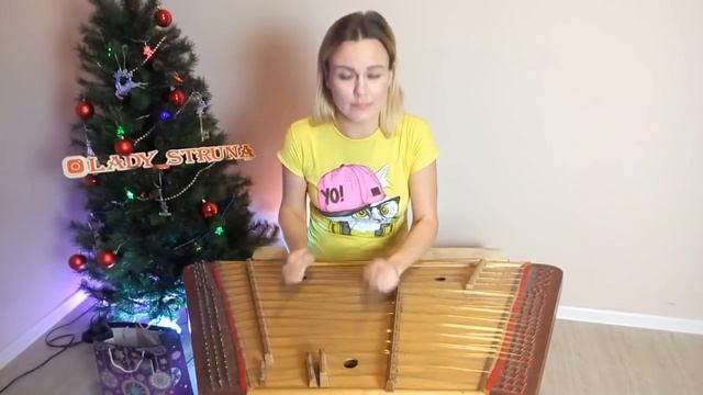 Кавер цимбалы Madonna Frozen Самохина Евгения играет каверы на цимбалах