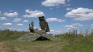 Боевая работа расчетов зенитной ракетной системы С-300В