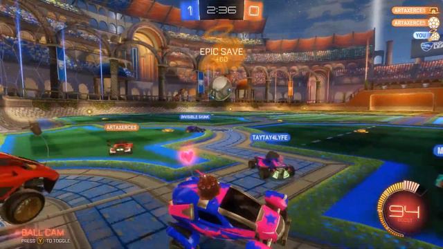 Rocket League SAVE compilation Epic Sam noise