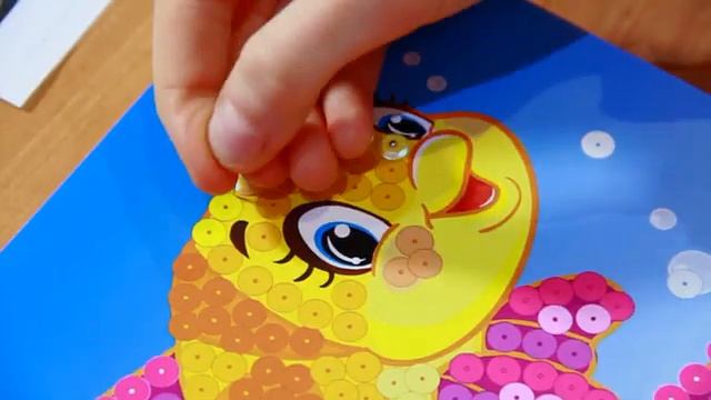 АЗБУКА ТОЙС - Мозаика из пайеток смотреть онлайн