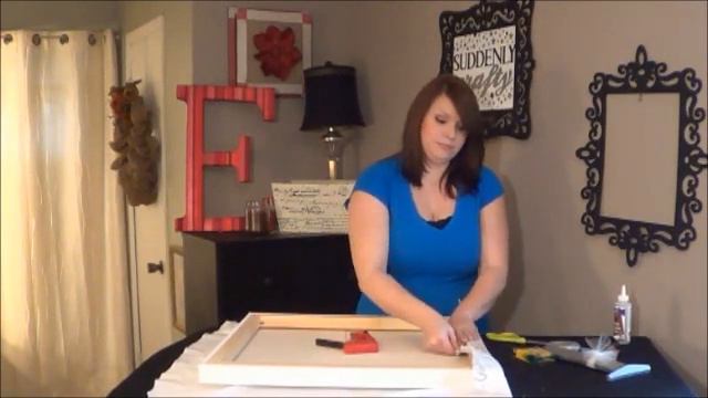 Suddenly Crafty- How to make Wall Art from a Wedding Dress смотреть онлайн