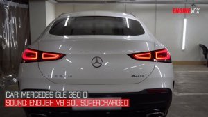 Mercedes GLE Coupe with individual engine sound system #ENGINEVOX