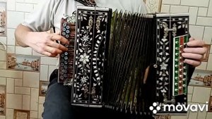 Любительская гармонь ре.