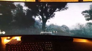 Samsung C49HG90 Gsync Test RTX 2080 Assasins Creed Odyssey