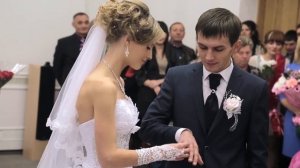 Как у молодожёнов проходила торжественная регистрация в загсе