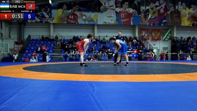 Первенство России по вольной борьбе 2021. Девушки U18 смотреть онлайн