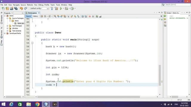 Java Project | Bank Management Programming in Java смотреть онлайн