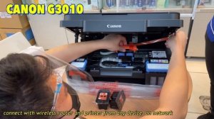 CANON G3010 WIFI FULL SETUP